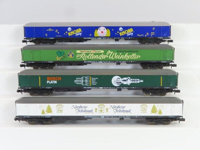 Arnold N - o.a. 3884/3887K/3683 - Modeltrein goederenwagon, Hobby en Vrije tijd, Modeltreinen | N-Spoor