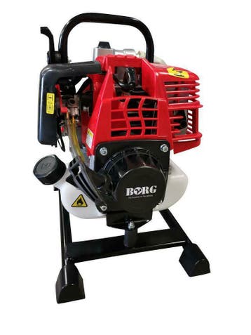 Borg 4 takt benzine Motorpomp / pomp - incl slangen + filter, Ophalen of Verzenden, Nieuw, Beregeningspomp