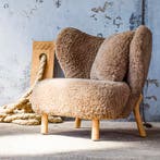 Little Kita Teddy Fauteuil | nu 30% korting (OP = OP), Huis en Inrichting, 75 tot 100 cm, Ophalen of Verzenden, Scandinavisch Design