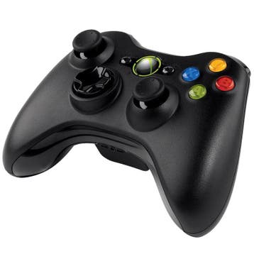 Xbox 360 draadloze controller zwart origineel, Verzenden, Nieuw