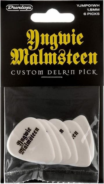 Jim Dunlop Yngwie Malmsteen Delrin 500 plectrum 1.50 mm, Ophalen of Verzenden, Nieuw, Elektrische gitaar
