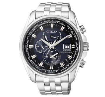 Citizen radiogestuurd AT9030-55L Eco-Drive radiogestuurd, Staal, Verzenden, Nieuw, Polshorloge
