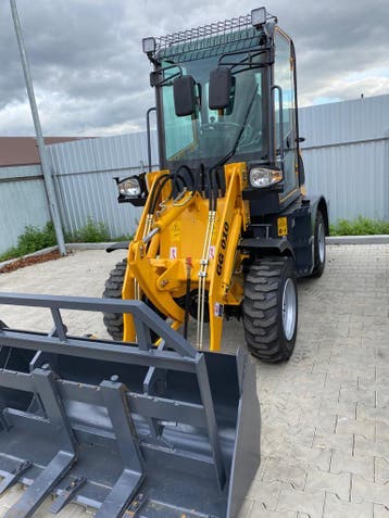 shovel loader knikader gunter grossmann 50 Pk mini loader, Wiellader of Shovel