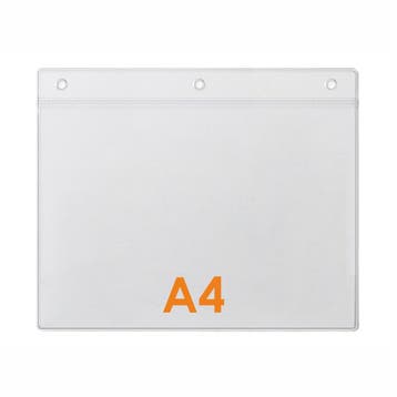 100 stuks - A4 Kaarthouder / Badgehouder - Type PHS-A4-L...