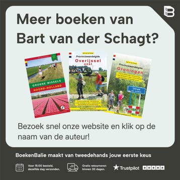Provinciewandelgids Overijssel West / Provinciewandelgidsen, Boeken, Verzenden, Zo goed als nieuw, Bart van der Schagt