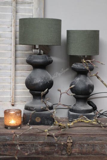 Aura Peeperkorn cilinder lampenkap Moss green 20 cm, Ophalen of Verzenden, Nieuw
