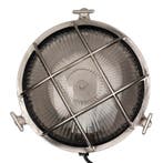 Bailey Scheepslamp Bulkhead Ahoi E27 Alu Nikkel Rond IP64, Huis en Inrichting, Ophalen of Verzenden, Nieuw