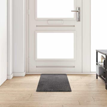 vidaXL Tapijt Loper Grijs 50 x 150 cm 100% Polypropylene, Huis en Inrichting, Verzenden, Nieuw, Grijs