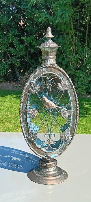 koperen patina - Lantaarn - huus of tuinlantaarn - IJzer -