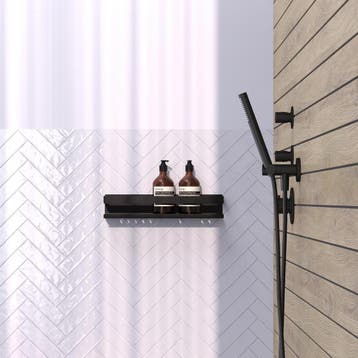 Brauer Doucherek 40 cm - Mat Zwart, Ophalen of Verzenden, Nieuw