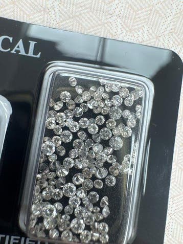 Zonder minimumprijs - 148 pcs Diamant (Natuurlijk) - 2.04 ct, Nieuw