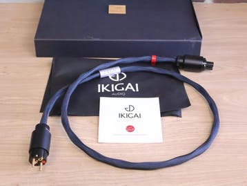 IKIGAI Sugure full silver high end audio power cable 1,5 met, Ophalen of Verzenden, Gebruikt, Overige kabels