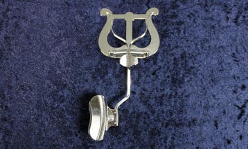 Harpje groot Riedl 340 vernikkeld Trombone, Ophalen of Verzenden, Nieuw, Trombone