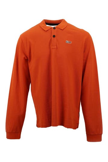 Napapijri Polo in maat XL Oranje, Kleding | Heren, Truien en Vesten, Verzenden, Zo goed als nieuw, Overige kleuren, Napapijri