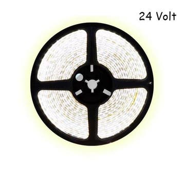 5 meter koud wit led strip - 120Leds/m - 24V - 3528, Ophalen of Verzenden, Nieuw
