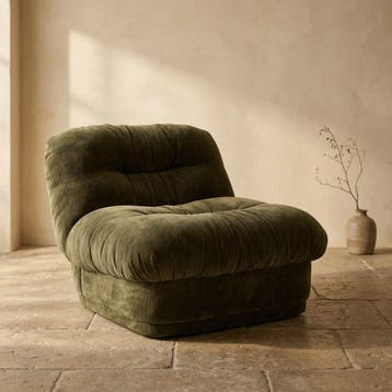 Lounge fauteuil Nook groen, Ophalen of Verzenden, Nieuw