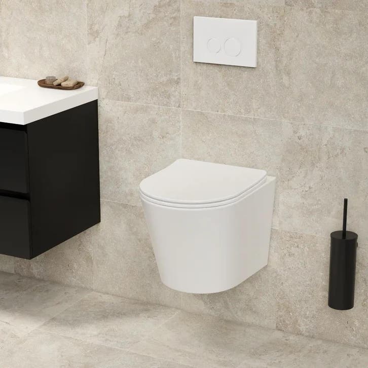 Hangend toilet Julio randloos inclusief softclose zitting, Doe-het-zelf en Verbouw, Sanitair, Verzenden