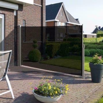 Doorzichtig aluminium windscherm privacyscherm transparant, Ophalen of Verzenden, Nieuw