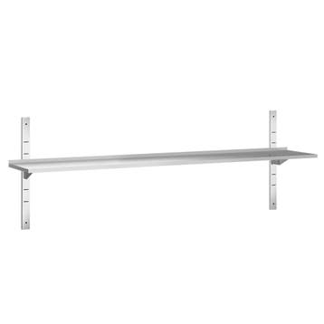 GGM Gastro | RVS wandplank PREMIUM - 2000x400mm | WBK204 |, Verzenden, Nieuw in verpakking, RVS Meubilair