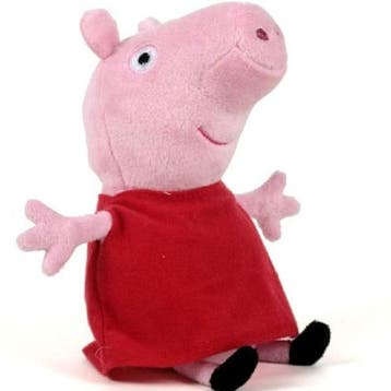 Peppa Pig knuffel - pluche - 28 cm - speelgoed - cadeau, Verzenden, Nieuw