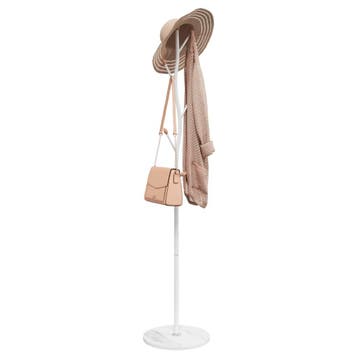 vidaXL Kapstok 177 cm gepoedercoat ijzer wit, Huis en Inrichting, Verzenden, Nieuw