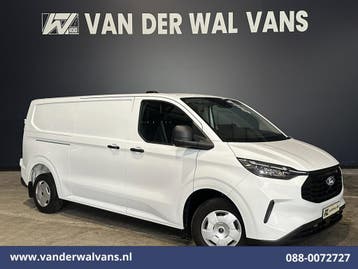 Ford Transit Custom | 2.0 TDCI 136pk L2H1 Euro6 Airco |, Gebruikt, Euro 6, Wit, Dealer onderhouden