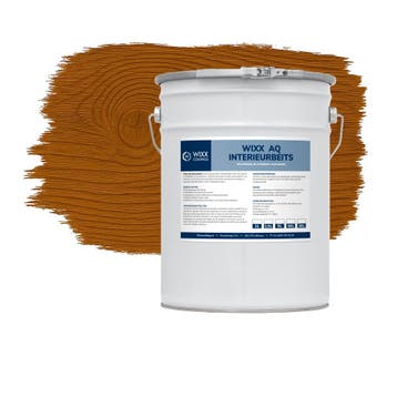 Wixx AQ Interieurbeits Warm Walnoot 5L, Minder dan 5 liter, Verzenden, Nieuw, Beits