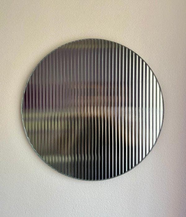 Andrea Lussoli - Spiegel - Glas - DIMENSIONE GRIGIO MIRROR, Antiek en Kunst, Kunst | Designobjecten