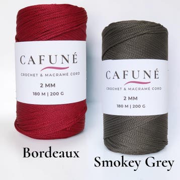 Cafuné Garen voor Haken & Macramé 2mm – 180m, Ophalen of Verzenden, Nieuw
