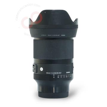 Sigma 35mm 1.4 DG DN Art (Sony E-mount) nr. 2115, Ophalen of Verzenden, Zo goed als nieuw