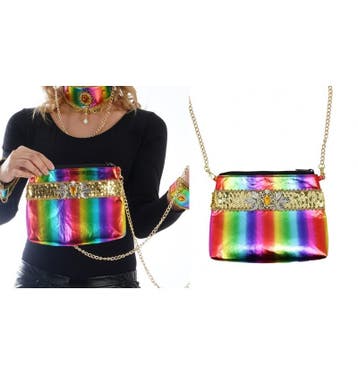 Crazy Rainbow Cabaret Handtas, Ophalen of Verzenden, Nieuw