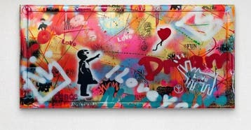 LURNC LXX - CHASING painted DREAMS - Urban Pop Art -