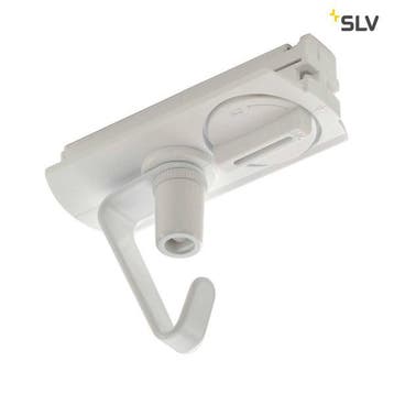 SLV 1-Fase-Rail adapter met haak wit, Verzenden, Nieuw, Overige fittingen