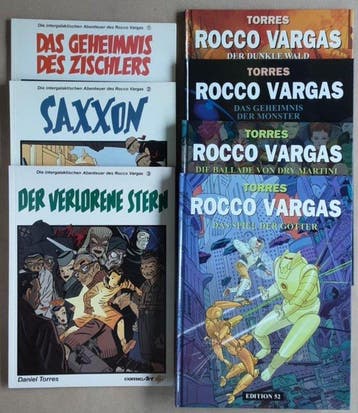 Rocco Vargas Bd. 1-3, 5-8 - German edition - 7 Album, Nieuw