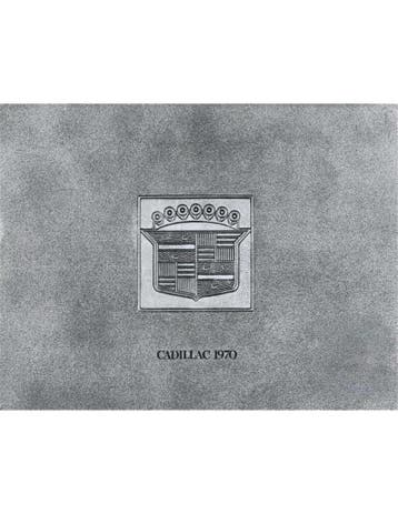 1970 CADILLAC PROGRAMMA BROCHURE ENGELS (USA), Nieuw, Author