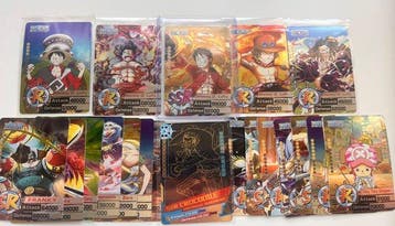 Bandai - 20 Bulk kaarten - One Piece - Monkey D. Luffy Full, Nieuw