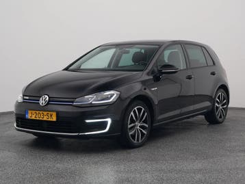 Volkswagen e-Golf | Zakelijke Lease v.a. €232.53 pm, Automaat, Stof, Gebruikt, Zwart