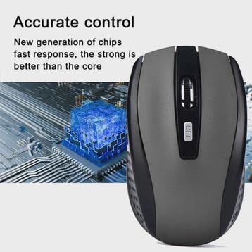 Draadloze Muis 2.4Ghz - Slim, Stil & Ergonomisch met Instelb, Verzenden, Nieuw