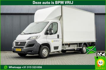 Fiat Ducato L3H1 | Financial Lease voor 324 p/mnd, Stof, Gebruikt, Euro 6, Overige carrosserieën