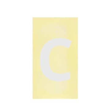 Huisnummer Sticker - Toevoeging C, Verzenden, Nieuw