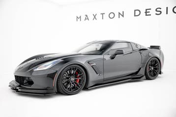 Bodykit Chevrolet Corvette Z06 C7 Maxton Glanzend zwart, Auto-onderdelen, Ophalen of Verzenden, Nieuw