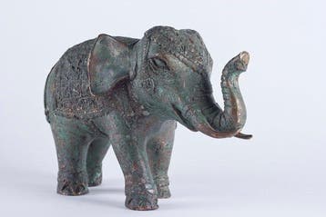 olifant - Brons - India - Post-bezetting tijdperk (1952 -