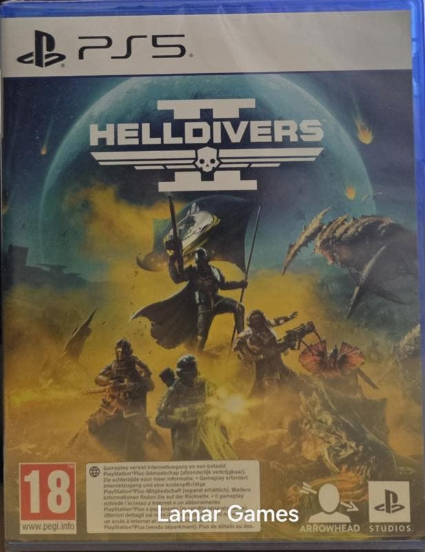 Helldivers II (ps5 nieuw), Spelcomputers en Games, Spelcomputers | Sony PlayStation Consoles | Accessoires, Nieuw, Ophalen of Verzenden