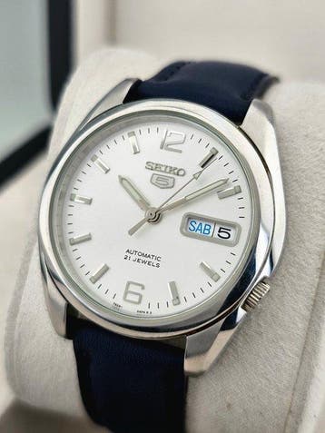 Seiko - Seiko 5 Automatic Day-Date - Zonder minimumprijs -
