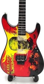 Miniatuur ESP Karloff Mummy gitaar - Kirk Hammett Metallica, Ophalen of Verzenden, Nieuw, Pop, Beeldje of Miniatuur
