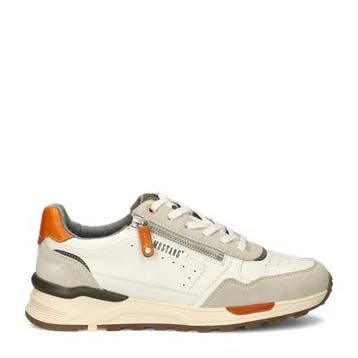 Mustang lage sneakers voor heren in het Wit, Verzenden, Wit, Nieuw, Sneakers of Gympen