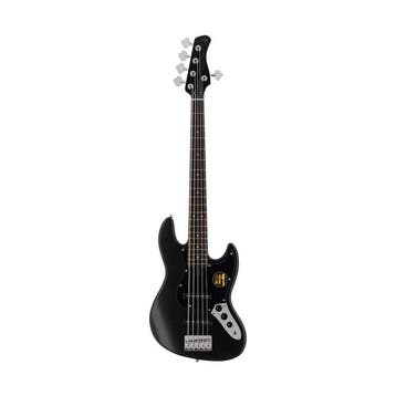 Sire V3P 5/BKS Marcus Miller 5-Snarige Basgitaar Satin Black, Ophalen of Verzenden, Nieuw