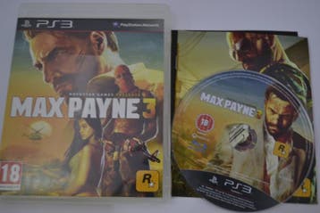 Max Payne 3 (PS3), Spelcomputers en Games, Verzenden, Zo goed als nieuw