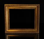 Lijst - Museaal - Gegraveerd - Verguld hout