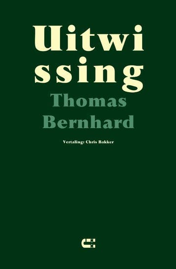 Uitwissing | Thomas Bernhard | Nieuw, Boeken, Ophalen of Verzenden, Nieuw, Thomas Bernhard